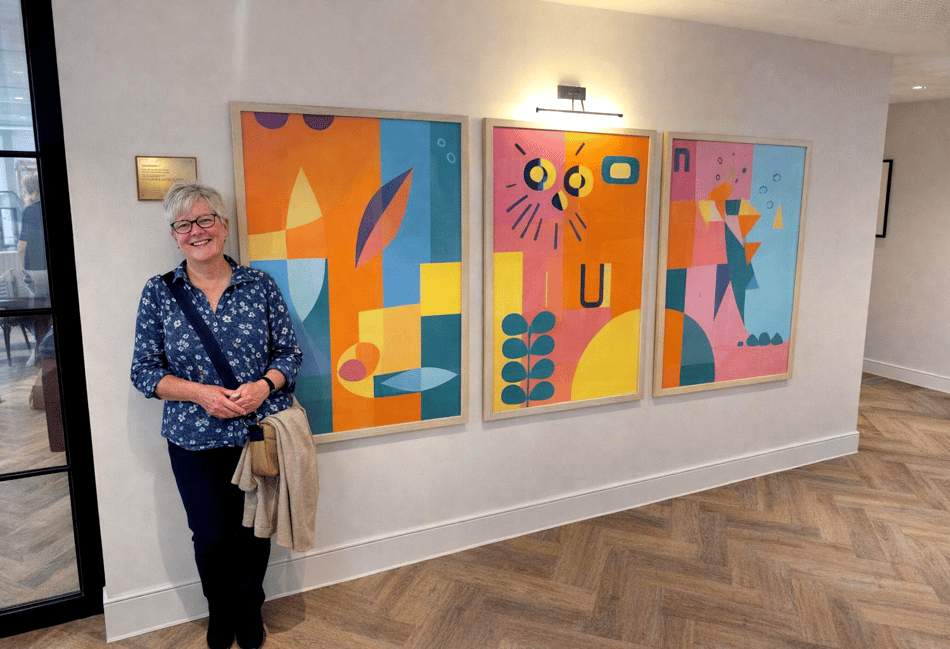 Putting a Spell on West Byfleet as artist wins Botanical competition