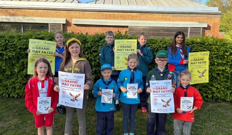 Scouts and Guides all set for Horsell May Fayre
