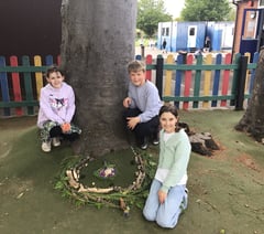 Horsell Junior School mark Earth Day