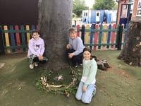 Horsell Junior School mark Earth Day