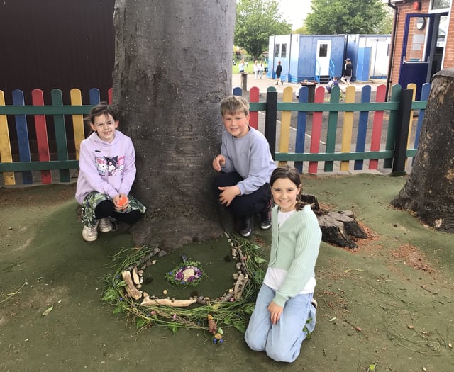 Horsell Junior School mark Earth Day
