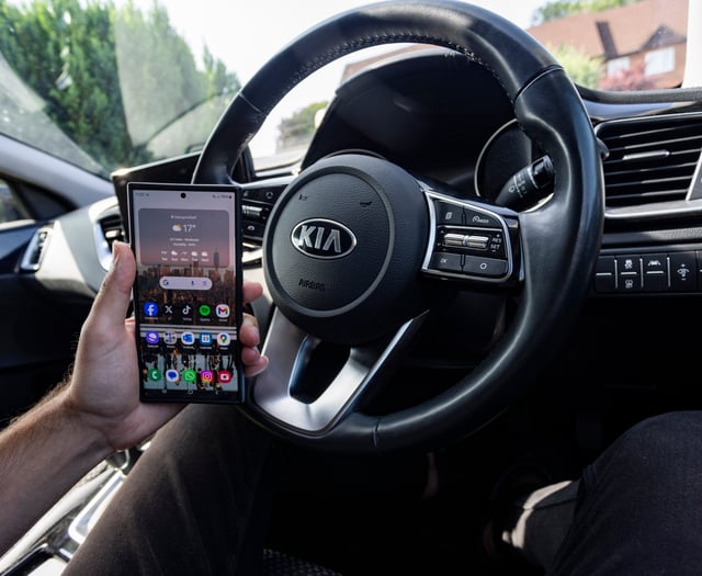 Hampshire and Surrey drivers fined £2.29m for mobile phone use