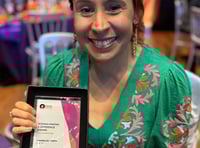 Founder 'honoured and surprised' to win award