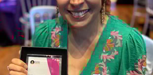 Founder 'honoured and surprised' to win award