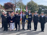 Sea cadets proud to join St George's Day service