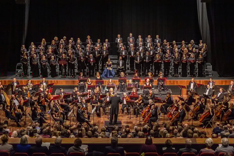 Guildford Choral and Guildford Symphony Orchestra.