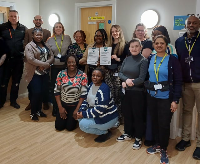 Mental health team shortlisted for national award