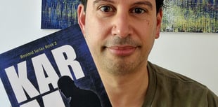 Second darkly comic crime novel from Surrey author