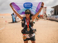 Just deserts: Ylang goes the distance in Saharan fundraiser