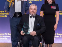 RAF Veteran gets national accolade for charity role