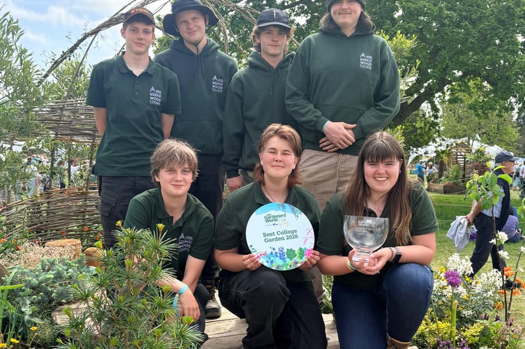 Merrist Wood Gold winning student team