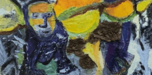 Pottery teacher and artist holding exhibition 