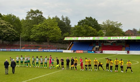 Westfield beat Yateley United to regain the Aldershot Senior Cup