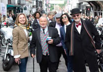 Wheels in motion as dapper riders support mens' health