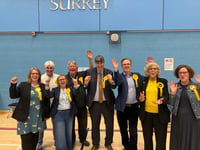 Lib Dems win control of new West Surrey Council in landmark poll
