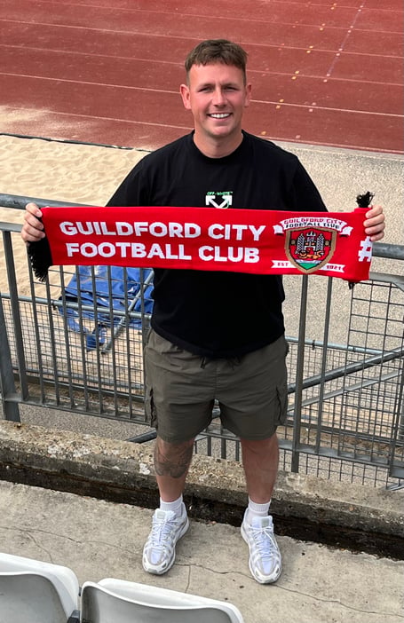 Guildford City have appointed Luke Simmonds as their new manager (Photo: Guildford City FC)