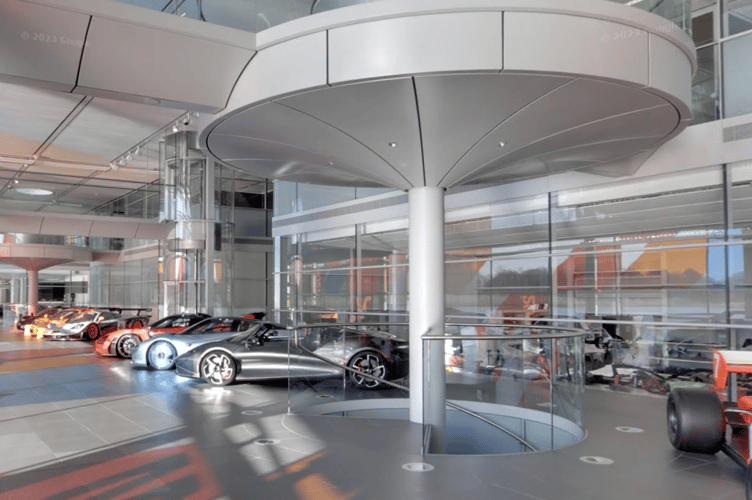The McLaren Technology Centre. (Google Street View)