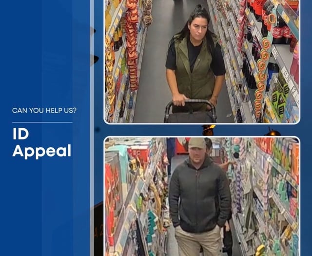 Surrey Police search for Farnham theft suspects