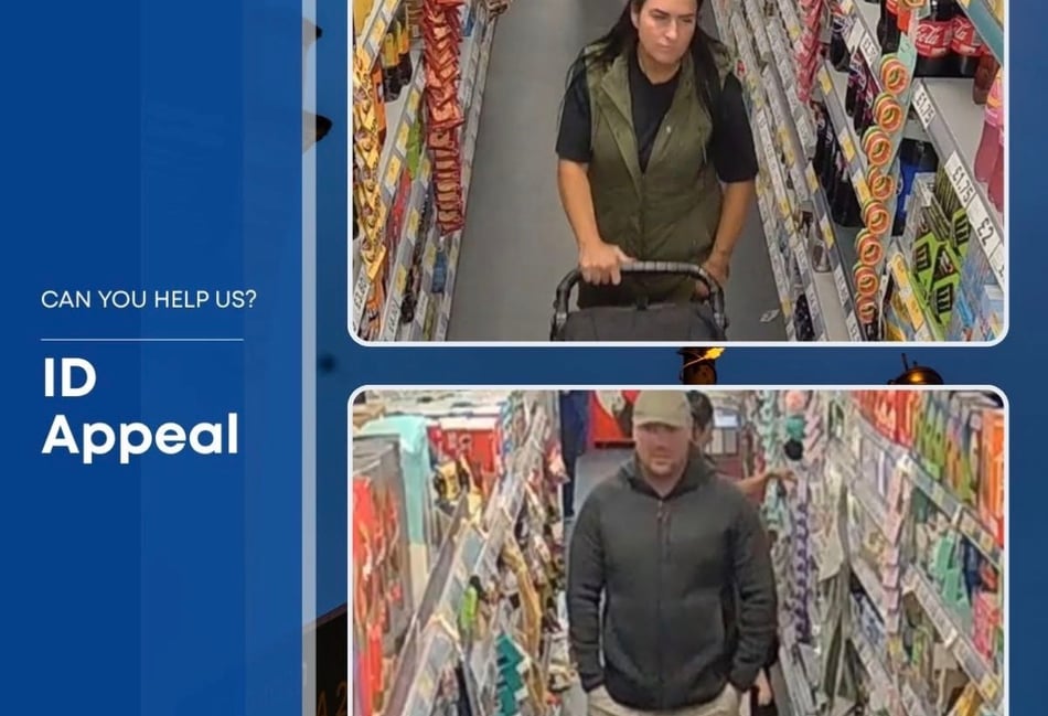 Surrey Police search for Farnham theft suspects