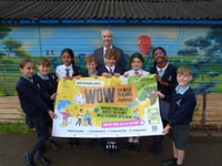 Mission accepted as West Byfleet pupils go for a walk