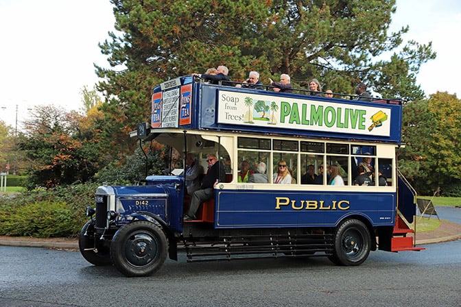 Dennis D type bus from 1925 (London Bus Museum)