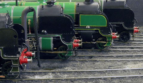 Model railway exhibition in motion at Lightbox Gallery