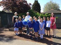 Question time for MP as school goes global
