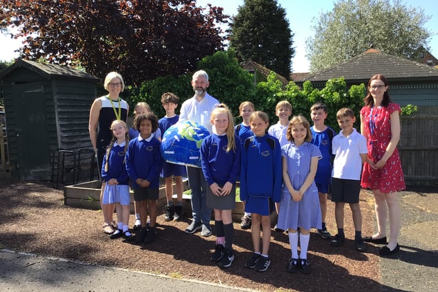 Question time for MP as school goes global