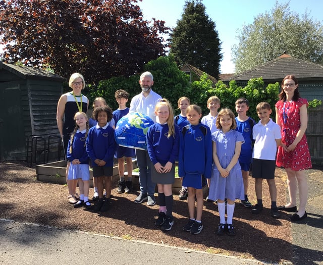 Question time for MP as school goes global