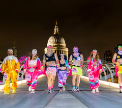 Stars step out in bras for Woking cancer charity