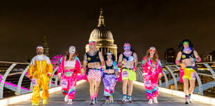 Stars step out in bras for Woking cancer charity