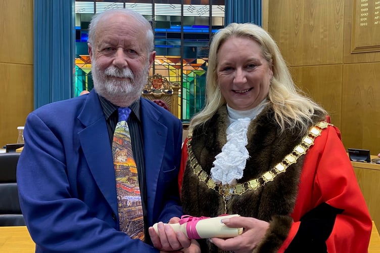 WNM Jim Allen Eminent Citizen Woking