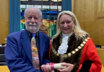 Eminent accolade for Byfleet legend Jim as Woking mayor bows out