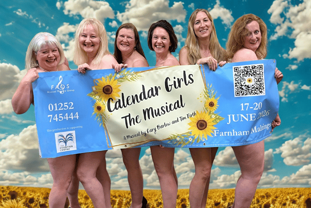 Brave ladies bare nearly all for charity
