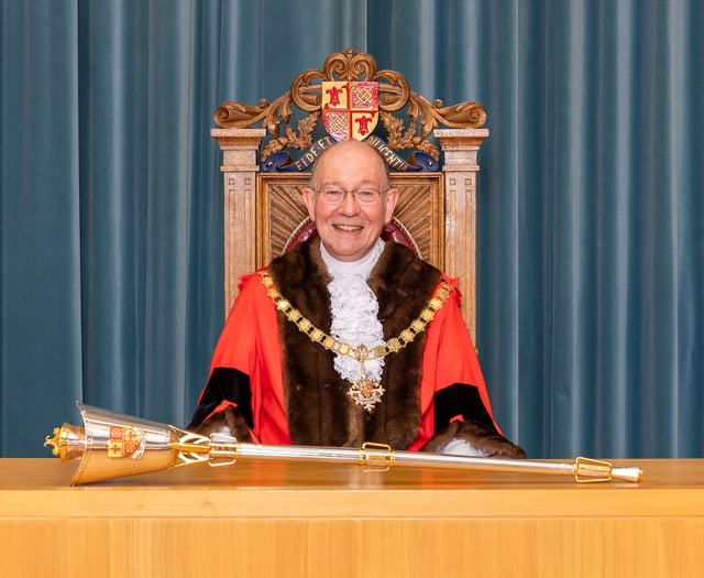 The perfect role as theatre fanatic is new mayor of Woking