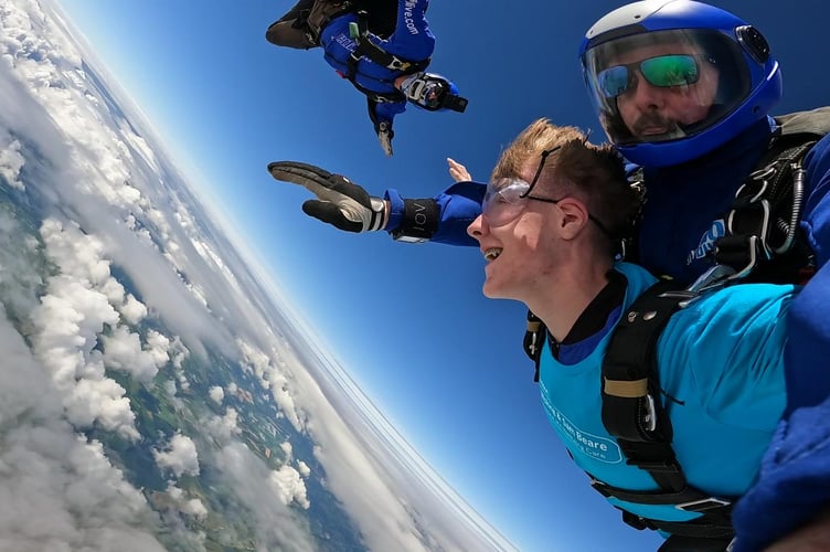 Harvey skydive