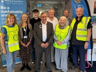 Rotarians join forces with Woking Hospice for PSA event