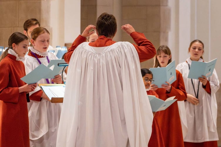 Guildford Cathedral choristers