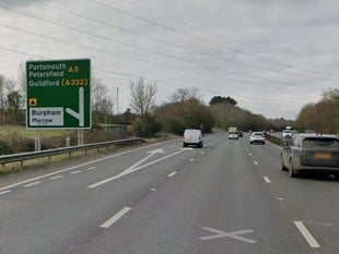 Knaphill drug-driver given 12-month ban for A3 offence