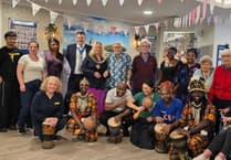 Care home residents Seren-get a treat as Africa comes to West Byfleet