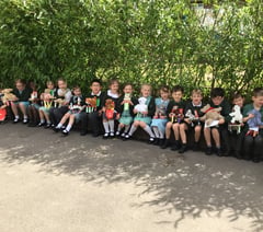 Schools team up for teddy challenge