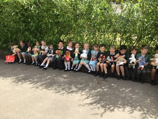 Schools team up for teddy challenge