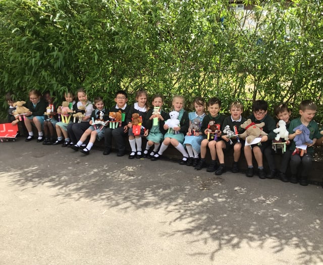 Schools team up for teddy challenge