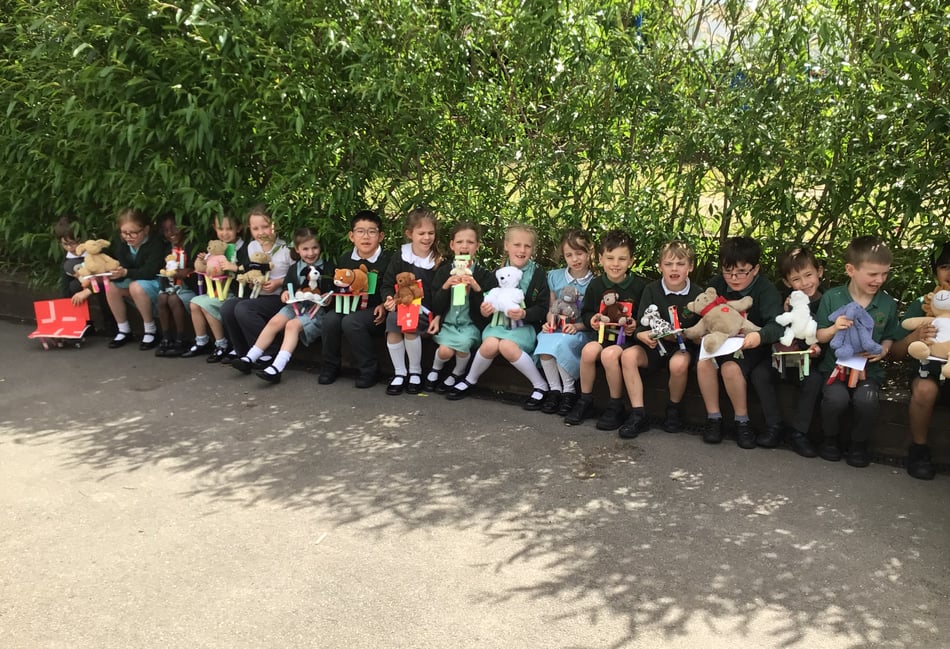 Schools team up for teddy challenge