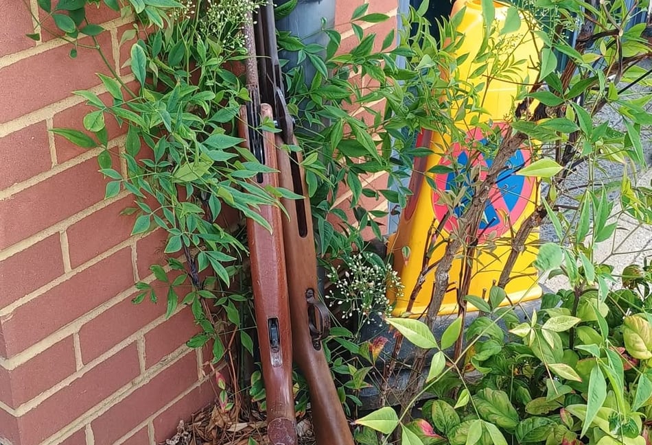 Armed Police drama in Byfleet as "firearms" left at parish office
