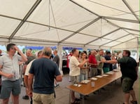 All hands to the pump as beer festival draws hundreds