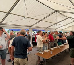 All hands to the pump as beer festival draws hundreds