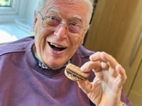 Care home residents really take the biscuit