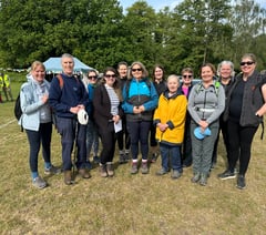 Sponsored walk raises £1.4k and counting for Woking literacy charity