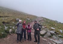 Bursary boost as Gordons quartet raise £5k through Three Peak challenge